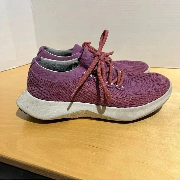 Womens Allbirds Shoes 7.5 Tree Dasher 2 TD2 Pink Lux Purple White Running $135 - Picture 3 of 9